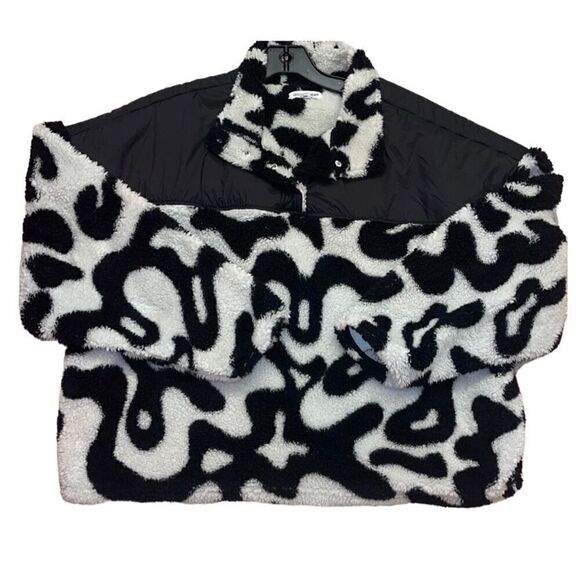 Psychedelic Swerve Fleece Pullover Sz Large - Picture 1 of 5